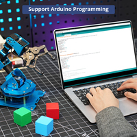 Hiwonder xArm UNO Kits de bras robotique de programmation avec kit de capteur de développement secondaire bras de Robot d'éducation STEM pour l'école