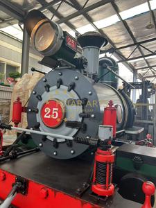 Modèle <span class=keywords><strong>de</strong></span> moteur <span class=keywords><strong>de</strong></span> parc avec logo personnalisé Locomotive à vapeur en direct <span class=keywords><strong>Train</strong></span> d'art en métal <span class=keywords><strong>Train</strong></span> moteur décoratif à impression carrée en fer - Product Image 4