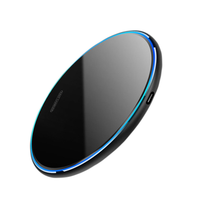 15w Wireless Charger Newest Tray Type-C Function Induction Fast Wireless Charging Ultra Thin Pad