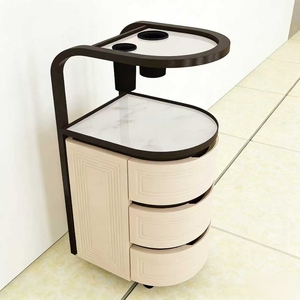 Beauty Salon Exclusive Small Cart Luxury Eyelash Salon Hand Push <b>Tool</b> Cart Shampoo Multi-layer Storage Cart - Product Image 3