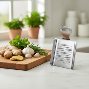 MetalTex Ginger Garlic Grater Pack Of 6 Stainless Steel Kitchen <b>Tool</b> For Mincing <b>Vegetables</b> And Herbs - Product Image 3