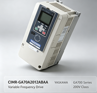 Variador de Frecuencia Yaskawa CIMR-GA70A2 Monofásico 220V CA, 0.4KW-2.2KW, Control Vectorial GA700 para Automatización Industrial