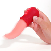 Silikon Sextoy Zungen-Leck-Vibrator für Frauen Sexspielzeug Orgasmischer Weiblicher Masturbator Nippel-Massagegerät Klitoris-Stimulator