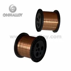 Electric Bridge Nickel Precision Wire Made by Polyurethane Enamelled Manganin Copper 0.13mm Insulated Heating Solid Free Sample