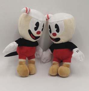 Peluche de 25 cm del Personaje Mugman del Videojuego <span class=keywords><strong>Cuphead</strong></span>, Muñecos de Peluche para Niños - Product Image 3
