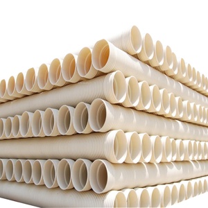 <span class=keywords><strong>Tubería</strong></span> de <span class=keywords><strong>PVC</strong></span> de Doble Pared <span class=keywords><strong>Corrugada</strong></span> de Fábrica, Conexión por Encaje, <span class=keywords><strong>para</strong></span> Drenaje Municipal y <span class=keywords><strong>Alcantarillado</strong></span>, <span class=keywords><strong>Tubería</strong></span> de Plástico GB/T18477.1-2007 - Product Image 1