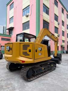 รถขุดตีนตะขาบ CAT 308 มือสองจากญี่ปุ่น ใช้งานน้อย 8 ตัน รถขุดไฮดรอลิกขนาดเล็กสำหรับงานก่อสร้าง - Product Image 2