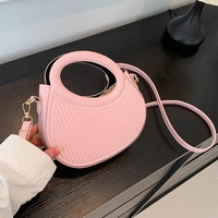 Sac pour femme I-0171, nouvelle mode rétro, sac à main personnalisé pour femmes, tendance, polyvalent, sac bandoulière, forme de lune irrégulière
