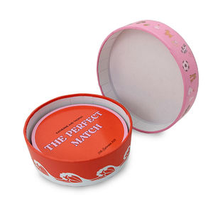 Conception personnalisée <span class=keywords><strong>de</strong></span> haute qualité Papier noyau blanc Jeu <span class=keywords><strong>de</strong></span> cartes rond interactif et divertissant pour enfants - Product Image 6