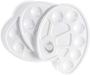 <span class=keywords><strong>Palette</strong></span> de <span class=keywords><strong>peinture</strong></span> en plastique PP blanc de 9.1*6.7 pouces <span class=keywords><strong>pour</strong></span> <span class=keywords><strong>peinture</strong></span> <span class=keywords><strong>à</strong></span> <span class=keywords><strong>l</strong></span>'<span class=keywords><strong>huile</strong></span> aquarelle - Product Image 1