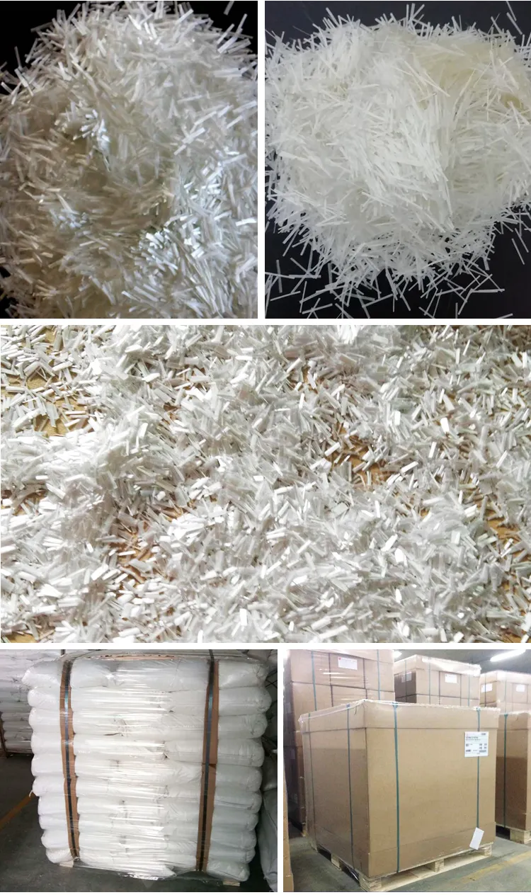 Le brin de fibre de verre coupé remplace amiante pour les matériaux de Friction