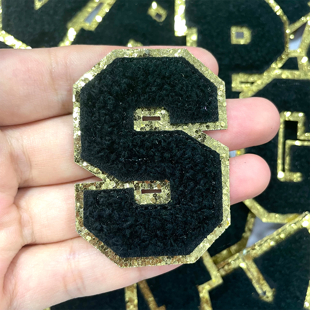 Patch écusson Léopard à Paillettes – Badge Brodé à Coudre Ou à Fer – Original Et Déco