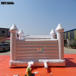 Grande Castello Gonfiabile Bianco 13x13ft per Matrimoni, Castello Saltarello per <span class=keywords><strong>Adulti</strong></span> e Bambini, <span class=keywords><strong>Intrattenimento</strong></span> per Eventi Nuziali - Product Image 5