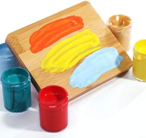 Juego de Pinturas Acrílicas de 12/24/36 Colores en Tarros para Niños y Adultos, Arte, Manualidades, Dibujo, en Paquete de Viaje - Product Image 2