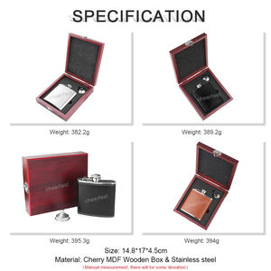 Cheerfast Fabricant Flacon De Hanche Gravure En Acier Inoxydable De Qualité Alimentaire Flacon De Hanche Personnalisation Flacon De Hanche Plat Étanche - Product Image 4