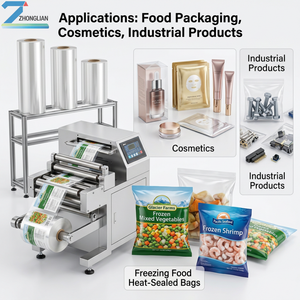 Película Base de Impresión de 12μm, Película BOPET, para Impresión/Recubrimiento por Extrusión/Bolsas Termosellables para Alimentos Congelados/Envases para Alimentos o Cosméticos - Product Image 5