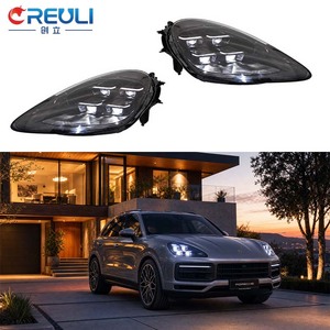 Faros Delanteros LED CREULI 9Y0 9YA 2018 2019 2020 2021 <span class=keywords><strong>2022</strong></span> 2023 Actualización a Luces LED Matrix 2024 para Porsche <span class=keywords><strong>Cayenne</strong></span> 9Y0 2018-2023 - Product Image 1