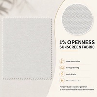 Stores à enroulement modernes personnalisés, motorisés et manuels, à double commande, anti-UV, imperméables et ignifuges, avec fascia en tissu pour la vente en gros
