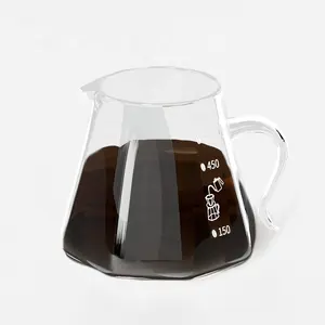 NIBU גבוהה באיכות יד בטפטוף קפה מסנן שיתוף קומקום זכוכית מכונת קפה שרת סיר קפה מקבלי