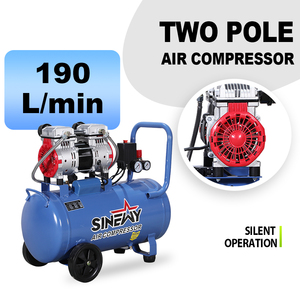 Compresor de <span class=keywords><strong>Aire</strong></span> Portátil SINEWY Silencioso, Pequeño, de Alta Presión, sin Aceite, 220V - Product Image 1