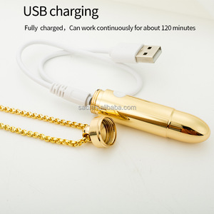 SacKnove Jouet sexuel pour femmes, mini vibromasseur pendentif œuf rechargeable par USB, 10 vitesses, collier vaginal, vibromasseur balle - Product Image 3