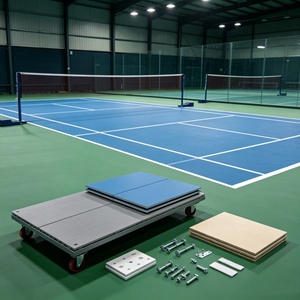 Inolp Shock Absorbing High Elastic Wear Resistant Durable All Weather Pickleball <b>Plastic</b> Padel Courts Australia Set Basketball - Product Image 4