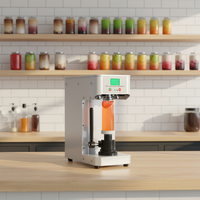 Machine de scellage automatique électrique pour canettes et bouteilles de boissons, café, thé aux bulles, thé au lait, plastique PET