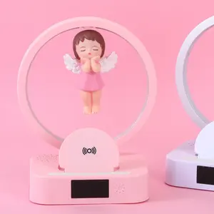 Altavoces inalámbricos Maglev Angel Girl con Bluetooth, bonitos altavoces portátiles 3 en 1 para regalo de cumpleaños, para regalo