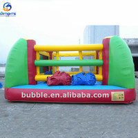 Arène de boxe gonflable durable de ring de boxe de location commerciale de haute résistance