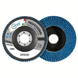 Disque à lamelles professionnel Fervi DF8100, meule sans fer, fabriqué en Italie - Product Image 1