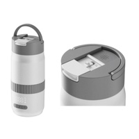 Chauffe-biberon et chauffe-lait maternel portable électrique AC/DC, isolé, sans BPA, avec poignée à débit variable pour les voyages des nourrissons
