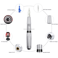 Biomaser P100 Lage Trillingen Digitale Semi-Permanente Make-Up Machine Pen Professionele Dermografo Wenkbrauwmachine