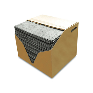 Absorbentes de derrames de líquidos peligrosos Carvel 38L en un kit de bandolera - Product Image 1