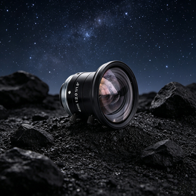 FA0401C Wide Angle 4 mm Fixed Focal Length 1/1.8'' FA C Mount Lens for Industrial Camera