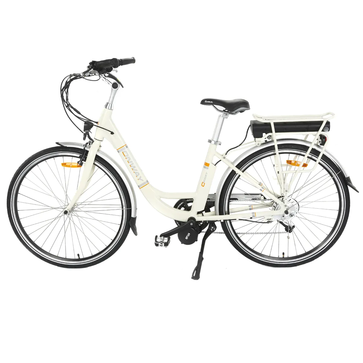 Bicicletta elettrica da città a buon mercato 36V 250W bicicletta elettrica a metà motore per donna