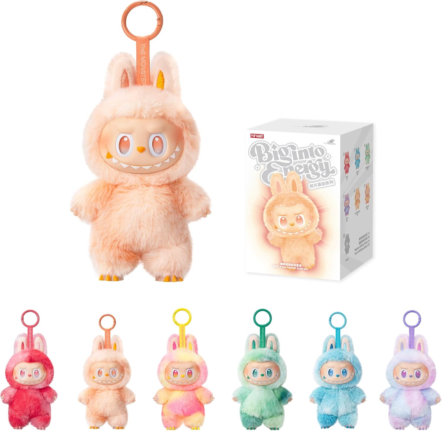 Labubu V3 Popmart Original Genuine Big Into Energy Series