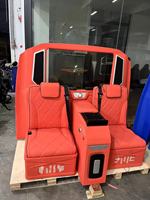 Cloison complète avec couvercle de klaxon en verre atomisé TV Lift Boîte de rangement pour Benz V Class Vito Metris Sprinter