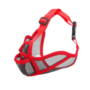 폴리에스터 조절 가능한 대형견용 입마개-야외 훈련용 애완동물 마스크 - Product Image 1