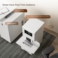 Perforatrice électrique de bureau Deli GB777 de haute qualité, reliure automatique de documents financiers avec fonction de rivetage à chaud