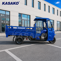 New High-Speed Adult Electric Motorcycle with Sidecar EEC Certified Closed Body Heavy Duty Cargo Vehicle 400kg Payload
