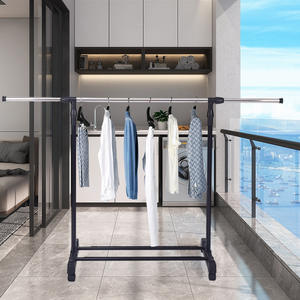 فولاذ مقاوم للصدأ قابل للتعديل مع قضبان دوارة-تصميم قابل للطي لغرفة المعيشة - Product Image 3