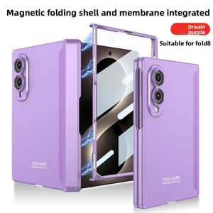 Étui de téléphone pliable zfold8 ultra-fin, protection intégrale, sensation givrée, protection de la charnière, adapté à l'étui de téléphone Samsung Zfold8 - Product Image 6