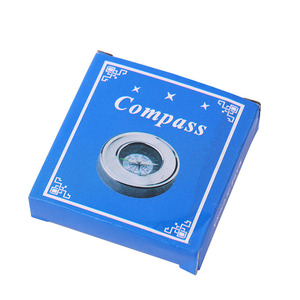 Stainless Steel Disc Compass Portable Outdoor Navigation Tool For Hiking And Education Use - Product Image 2