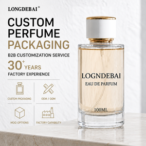 Nouvelle Arrivée Flacon <span class=keywords><strong>de</strong></span> Parfum Vide en Verre Rond à Sertir 30ml 50ml 100ml avec Bouchon en Plastique pour Cosmétiques - Product Image 3