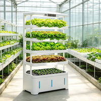 Système hydroponique, équipement de jardin vertical d'intérieur avec pompe, facile à utiliser pour serre