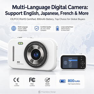 Appareil photo instantané H17S 4K 48MP AF Capteur 2MP Écran IPS 2,8 pouces 17 effets Étanche Écologique Rechargeable Batterie 800mAh - Product Image 4