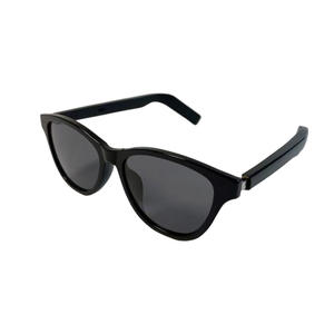 Lunettes intelligentes IA transfrontalières très vendues pour la traduction multilingue, monture fine, solution anti-reflet bleue, noires, intelligentes - Product Image 1