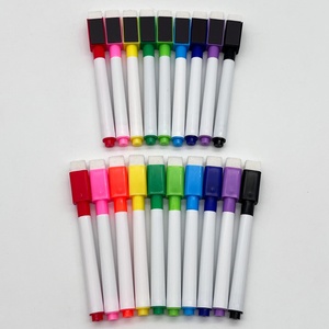 Biểu Tượng Tùy Chỉnh Đầy Màu Sắc Không Độc Hại Màu Xanh <span class=keywords><strong>Mini</strong></span> Khô Lau Bảng Trắng Màu Bút Trẻ Em Bảng Trắng Nhỏ Bút Từ Tính Tẩy Cho Các Trường Học - Product Image 6