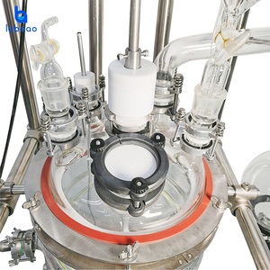 Reactor Químico de Vidrio con Doble Capa de Alta Presión para Laboratorio Laboao de 10-100L, Automático - Product Image 6