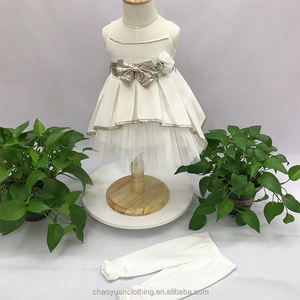 Vêtements d'été pour petite fille, tenue d'anniversaire, col en tulle, robes de noël pour petites filles de 1 an - Product Image 4